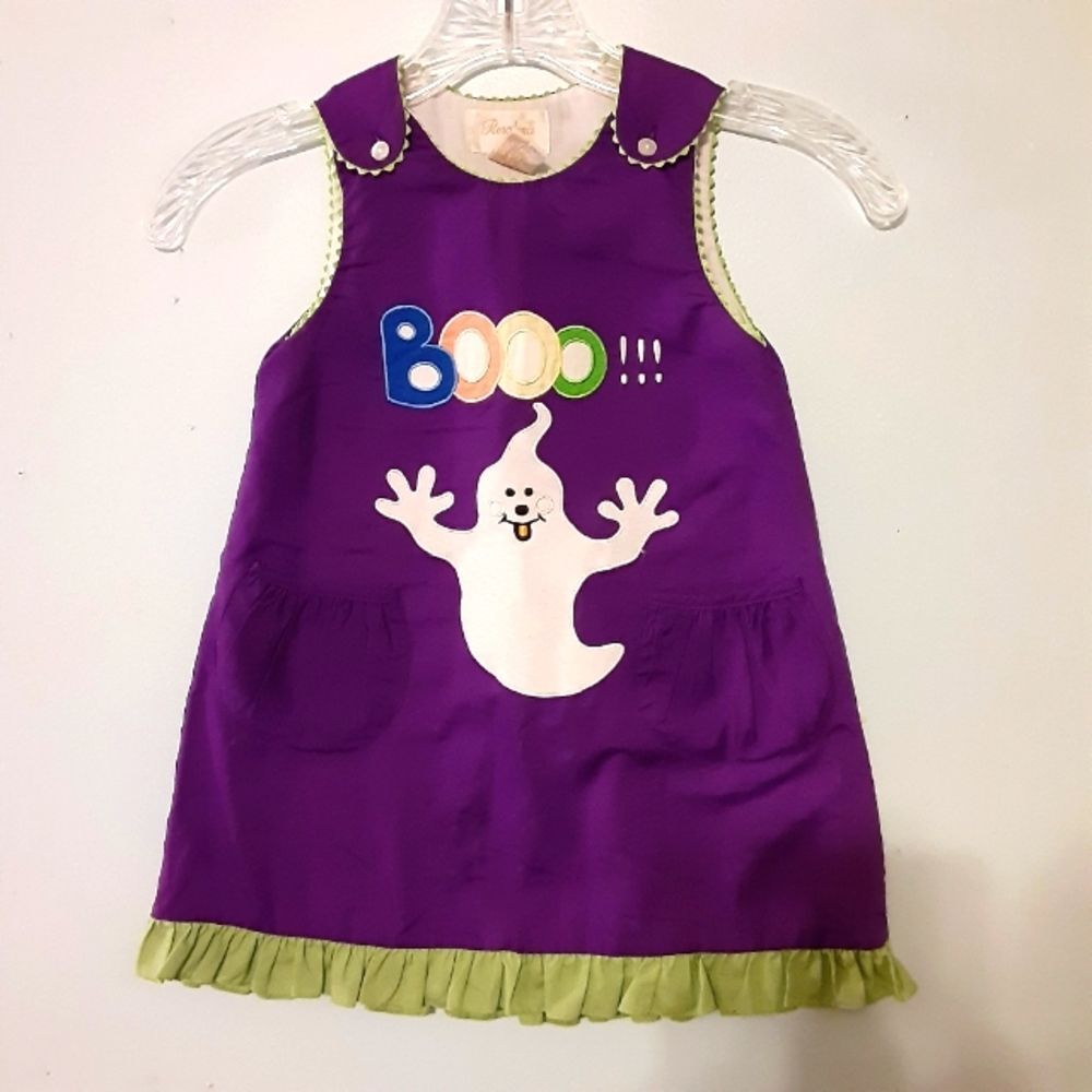 Vintage Handmade Girl's Halloween Dress Size 2T
